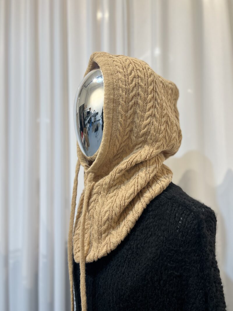 Bonnet cagoule laine
